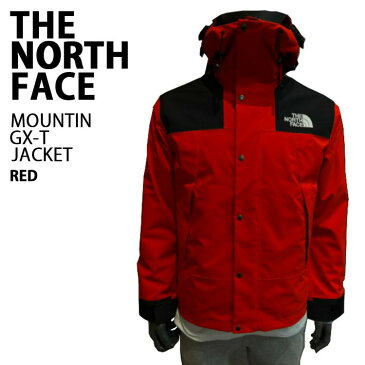 THE NORTH FACE ノースフェイス マウンテン ジャケット GTX MOUNTAIN JACKET ゴアテックス GORE-TEX マウンテン ジャケット マウンテンパーカー ロゴ レッド メンズ レディース NI2GN42C【中古】未使用品