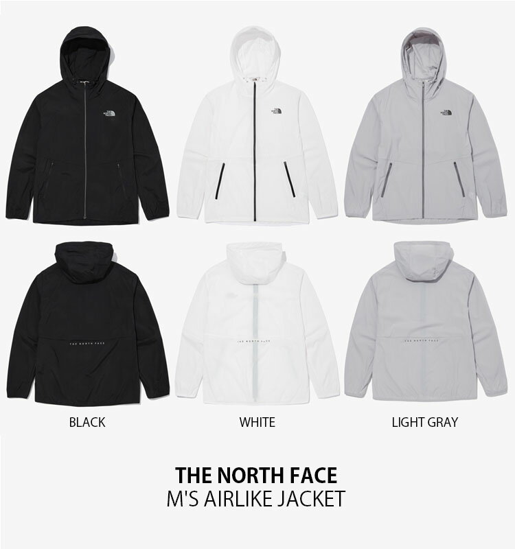 THE NORTH FACE ノースフェイス マウンテン ジャケット M'S AIRLIKE JACKET メンズ エアーライク ジャケット マウンテンパーカー ロゴ WHITE LABEL ホワイトレーベル メンズ レディース NJ3LN00J/K/L【中古】未使用品