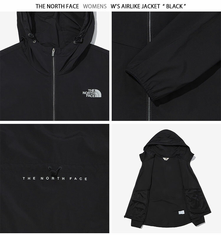 THE NORTH FACE ノースフェイス レディース マウンテンパーカー W'S AIRLIKE JACKET ジャケット フード フーディ パーカー マウンテンジャケット ウィンドブレーカー ロゴ WHITELABEL 女性用 NJ3LN30J/K/L【中古】未使用品