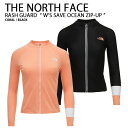 THE NORTH FACE ノースフェイス レディース ラッシュガード W'S SAVE OCEAN ZIP UP ジップアップ UVカット ハイネック 立ち...