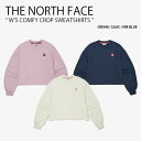 THE NORTH FACE ノースフェイス スウェット W'S COMFY CROP SWEATSHIRTS コンフィ クロップ スウェットシャツ トレーナー...