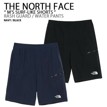 THE NORTH FACE ノースフェイス 水着 ウォーターパンツ M'S SURF-LIKE SHORTS ショートパンツ ウォーターショーツ スポーツショーツ 水陸両用 WHITELABEL ブラック ネイビー メンズ レディース NS6NL05K/J【中古】未使用品