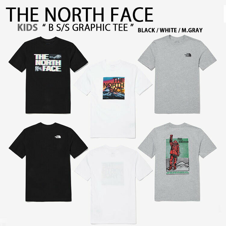 THE NORTH FACE ノースフェイス キッズ Tシャツ B S/S GRAPHIC TEE 