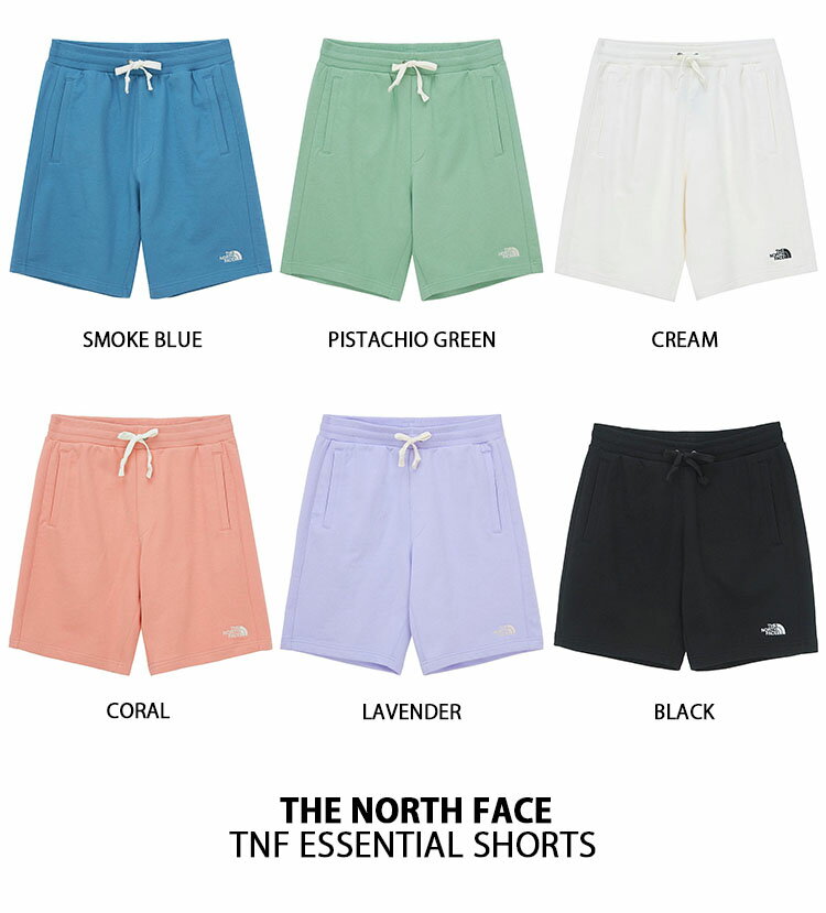 THE NORTH FACE ノースフェイス ショートパンツ TNF ESSENTIAL SHORTS ショーツ パンツ ズボン 半ズボン ハーフパンツ 短パン イージーパンツ コットン ロゴ ストリート カジュアル メンズ レディース NS6KM02【中古】未使用品