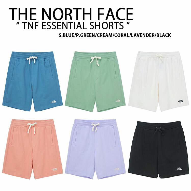 THE NORTH FACE ノースフェイス ショートパンツ TNF ESSENTIAL SHORTS ショーツ パンツ ズボン 半ズボン ハーフパンツ 短パン イージーパンツ コットン ロゴ ストリート カジュアル メンズ レディース NS6KM02【中古】未使用品