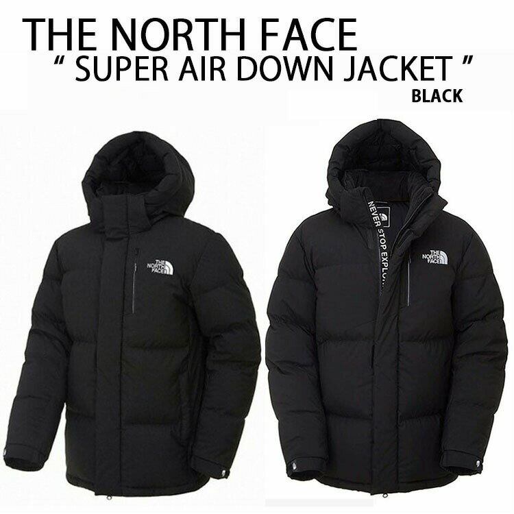 楽天セレクトショップ a-cloTHE NORTH FACE ノースフェイス ダウンジャケット SUPER AIR DOWN JACKET BLACK ダウン ジャケット ショートダウン フード フード付き BLACK ブラック NJ1DK52A NJ1DL76A NJ1DM79A【中古】未使用品