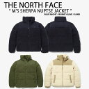 THE NORTH FACE ノースフェイス ダウンジャケット M 039 S SHERPA NUPTSE DOWN JACKET シェルパ ヌプシ ダウン ジャケット フリースダウン フリース BLACK KHAKI BEIGE WHITE 新作 ロゴ ストリート ブラック カーキ ベージュ メンズ レディース NJ1DN61【中古】未使用品