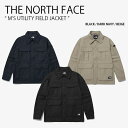 THE NORTH FACE ノースフェイス ユーティリティジャケット M 039 S UTILITY FIELD JACKET ユーティリティ フィールド ジャケット ロゴ ブラック ネイビー ベージュ メンズ レディース NJ3BN51A/B/C【中古】未使用品