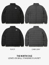 THE NORTH FACE ノースフェイス パディングジャケット LEWES ON BALL STANDNECK JACKET ルイス オン ボール スタンドネック ジャケット ロゴ カジュアル ストリート ブラック グレー メンズ レディース NJ3NN52A/B【中古】未使用品 2