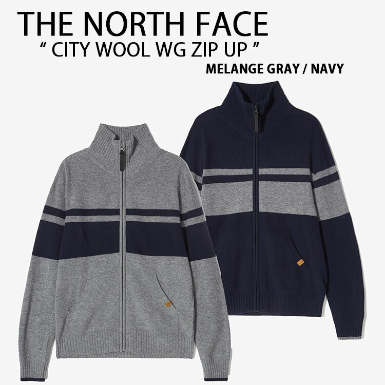 THE NORTH FACE ノースフェイス アウター CITY WOOL WG ZIP UP シティーウール 長袖 カジュアル ストリート グレー ネイビー ...
