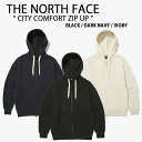 THE NORTH FACE ノースフェイス CITY COMFORT ZIP UP シティー コンフォート ジップアップ ジャケット ロゴ カジュアル ストリート ブラック ネイビー アイボリー メンズ レディース NJ5JN52A/B/C【中古】未使用品