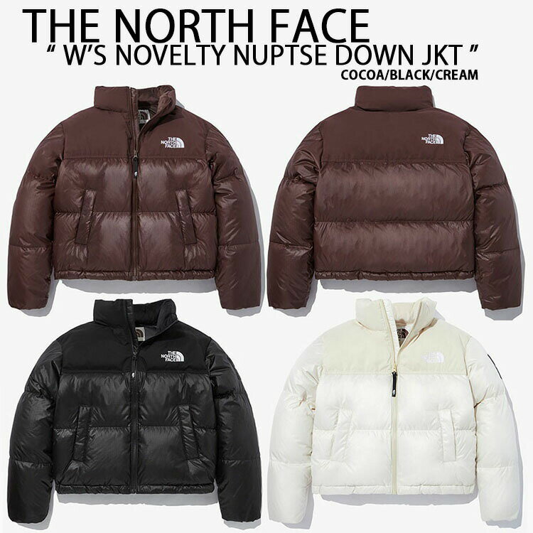 THE NORTH FACE ノースフェイス レディース ダウンジャケット W 039 S NOVELTY NUPTSE DOWN JACKET ウィメンズ ノベルティ ヌプシ ダウン ジャケット ショートダウン ヌプシダウン ブラック クリーム ブラウン NJ1DN80K/J/L NJ1DP85J/P【中古】未使用品