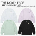 THE NORTH FACE ノースフェイス キッズ ロンT K'S ANI-MATE L/S R/TEE アニマルメイト ロングスリーブ ティーシャツ 長袖 ...
