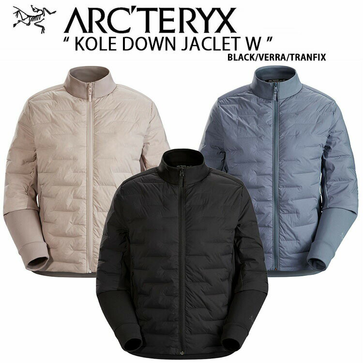 ARC'TERYX アークテリクス レディース ダウンジャケット KOLE DOWN JACKET W レディースダウン BLACK BEIGE BLUE コレダウン AJLFW27794【中古】未使用品