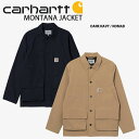 CARHARTT カーハート カバーオール MONTANA JACKET モンタナ シャツジャケット ジャケット COVERALL NAVY NOMAD ネイビー ノマド メンズ レディース CA22SSJALL【中古】未使用品(4)