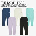 THE NORTH FACE ノースフェイス キッズ スウェットパンツ K 039 S ESSENTIAL SWEAT PANTS エッセンシャル スウェット パンツ イージーパンツ ズボン 長ズボン ロゴ ベージュ ブラック ネイビー パープル グリーン 男の子 女の子 子供用 NP6KP03S/T/U/V/W【中古】未使用品