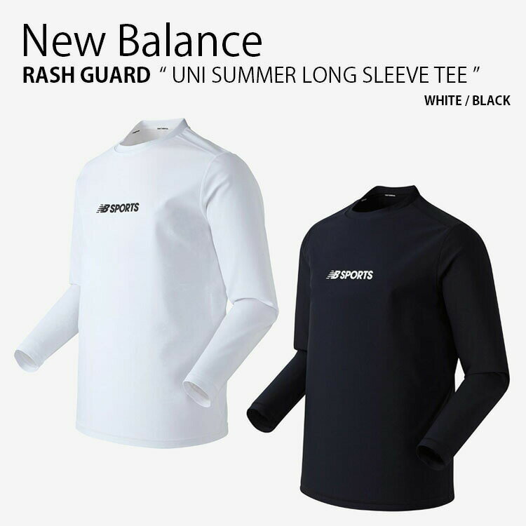 New Balance ˥塼Х å奬 UNI SUMMER LONG SLEEVE TEE  ޡ 󥰥꡼ ƥ 饦ɥͥå Ĺµ  ० T  ۥ磻 ֥å  ǥ ˽   NBNDD32703š̤