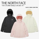 THE NORTH FACE ノースフェイス レディース ナイロンジャケット W'S STORM SHIELD JACKET /H ストーム シールド ジャケット パーカー フーディ ロゴ カジュアル ストリート アウトドア ブラック アイボリー ピンク 女性用 NJ2HP38A/B/C【中古】未使用品