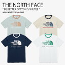 THE NORTH FACE ノースフェイス Tシャツ BE BETTER COTTON S/S R/TEE ビー ベター コットン ショートスリーブ ラウンドネック ティーシャツ 半袖 カットソー ネイビー ホワイト ベージュ ミント メンズ レディース 男性用 女性用 男女共用 NT7UP22A/B/C/D【中古】未使用品