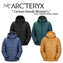 ARC 039 TERYX アークテリクス ダウンジャケット Cerium Hoody Women 039 s AJMFWX5548 セリウム フーディー フード BLACK LABYRINTH MOONLIT RETREAT レディース 女性用【中古】未使用