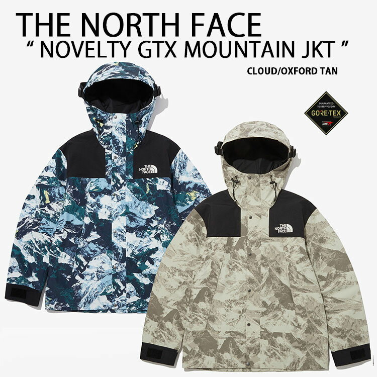 THE NORTH FACE ノースフェイス マウンテンパーカー ゴアテックス NOVELTY GTX MOUNTAIN JACKET マウンテンジャケット GORE-TEX CLOUD ジャケット パーカー フーディー メンズ レディース NJ2GP50A【中古】未使用品