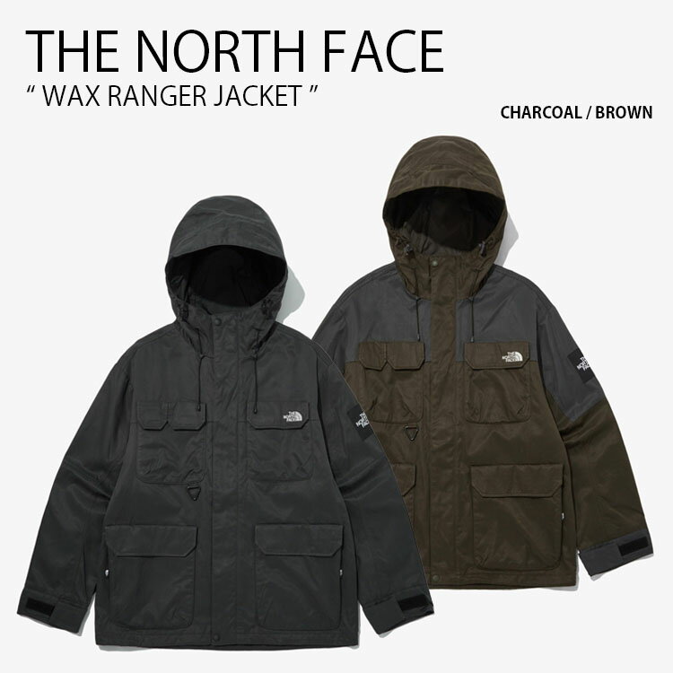 楽天セレクトショップ a-cloTHE NORTH FACE ノースフェイス ナイロンジャケット WAX RANGER JACKET ワックス レンジャー ジャケット フーディ パーカー ロゴ カジュアル ストリート WHITELABEL ブラック グレー ブラウン メンズ レディース 男性用 女性用 男女共用 NJ3BP53J/K【中古】未使用品