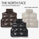 THE NORTH FACE ノースフェイス レディース ダウンベスト W'S GLOSSY DOWN VEST ウィメンズ グロッシー ダウン ベスト ハイネ...