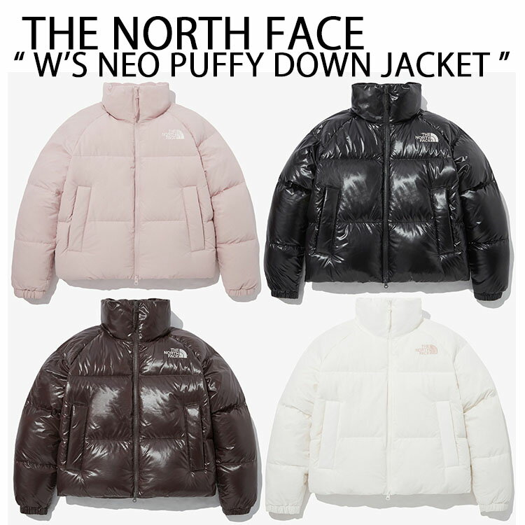 楽天セレクトショップ a-cloTHE NORTH FACE ノースフェイス レディース ダウンジャケット W'S NEO PUFFY DOWN JACKET ショートダウン グロッシー BROWN BLACK IVORY PINK レディースダウン NJ1DP84K/J/L/M【中古】未使用品