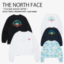 THE NORTH FACE ノースフェイス ラッシュガード OCEAN WAVE MTM オーシャン ウェーブ マンツーマン ロングスリーブ スウェット 長袖...