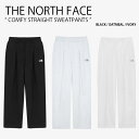 THE NORTH FACE ノースフェイス スウェットパンツ COMFY STRAIGHT SWEATPANTS コンフィ ストレート スウェットパンツ 長ズ...