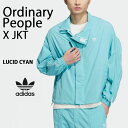 adidas Originals アディダス ジャージ ウインドブレーカー ORDINARY PEOPLE X ジャケット IZ4919 LUCID CYAN ...