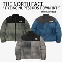 THE NORTH FACE ノースフェイス ダウンジャケット DYEING NUPTSE RDS DOWN JACKET タイダイ柄 ヌプシダウン CODUR...