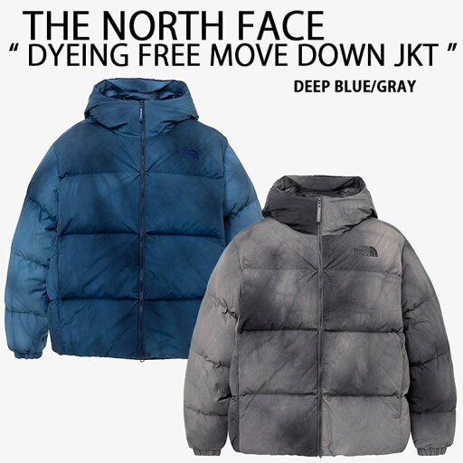 THE NORTH FACE ノースフェイス ダウンジャケット DYEING FREE MOVE RDS DOWN JACKET ダウン ジャケット タイダイ GRAY BLUE フード一体型 立体縫製 3D ロゴ ストリート メンズ レディース NJ1DQ53J/K【中古】未使用品 THE NORTH FACE ノースフェイス ダウンジャケット DYEING FREE MOVE RDS DOWN JACKET ダウン ジャケット タイダイ GRAY BLUE フード一体型 立体縫製 3D ロゴ ストリート メンズ レディース NJ1DQ53J/K【中古】未使用品