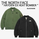 THE NORTH FACE ノースフェイス ボンバージャケット HAYDEN EX HEAT BOMBER ボンバーダウン MA1 KAHKI BLACK パ...