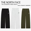 THE NORTH FACE ノースフェイス トレーニングパンツ M'S ESSENTIAL WIDE PANTS エッセンシャル ワイド パンツ 長ズボン イ...