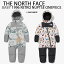 THE NORTH FACE ノースフェイス ベビー ワンピース BABY 1996 RETRO NUPTSE ONE PIECE オールインワン ..