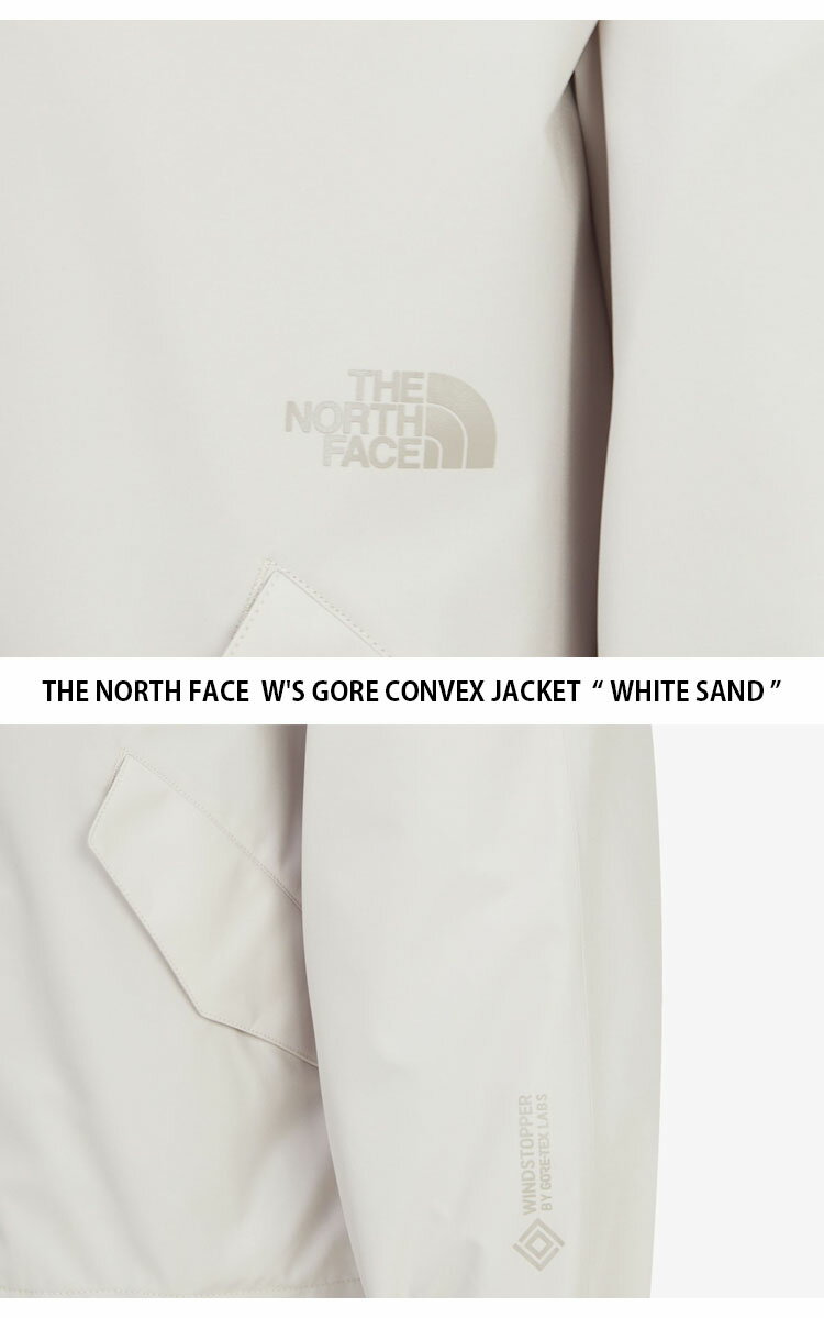 THE NORTH FACE ノースフェイス レディース マウンテンパーカー W'S GORE CONVEX JACKET ウィメンズ ゴア コンベックス ジャケット フーディ パーカー ロゴ カジュアル ストリート ホワイト ベージュ グリーン ブラック 女性用 NJ2WR30A/B/C/D【中古】未使用品