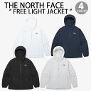 THE NORTH FACE ノースフェイス マウンテンパーカー 冷感資材 FREE LIGHT JACKET マウンテンジャケット パッカーブル BLACK ...