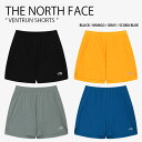 THE NORTH FACE ノースフェイス ショートパンツ VENTRUN SHORTS ベントラン ショーツ パンツ 半ズボン ロゴ カジュアル ストリート ランニング WHITELABEL ブラック オレンジ グレー ブルー メンズ レディース 男性用 女性用 男女共用 NS6NR07J/K/L/M【中古】未使用品