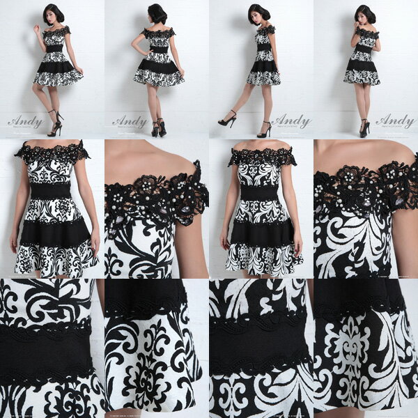 Andy ドレス andyドレス AN-OK1138 ANDY ミニドレス ドレス 送料無料 パーティー キャバドレス