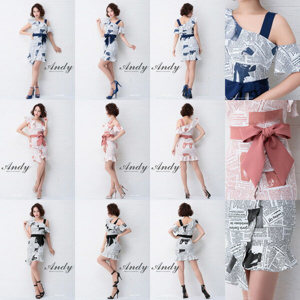 Andy ドレス AN-OK1956 ワンピース ミニドレス andyドレス アンディドレス クラブ キャバ ドレス パーティードレス