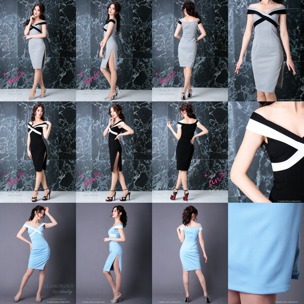 GLAMOROUS ドレス GMS-V492 ワンピース ミニドレス Andyドレス グラマラスドレス クラブ キャバ ドレス パーティードレス DREMO 12 掲載商品