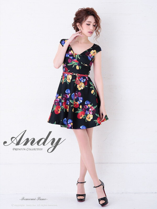 Andy ドレス AN-OK2096 ワンピース ミニドレス andyドレス アンディドレス クラブ キャバ ドレス パーティードレス DREMO 12 掲載商品
