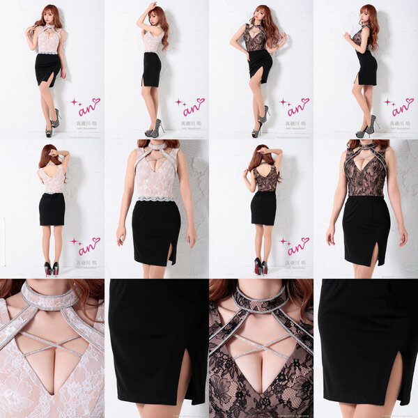 an ドレス AOC-3138 ワンピース ミニドレス Andyドレス アンドレス キャバクラ キャバ ドレス キャバドレス
