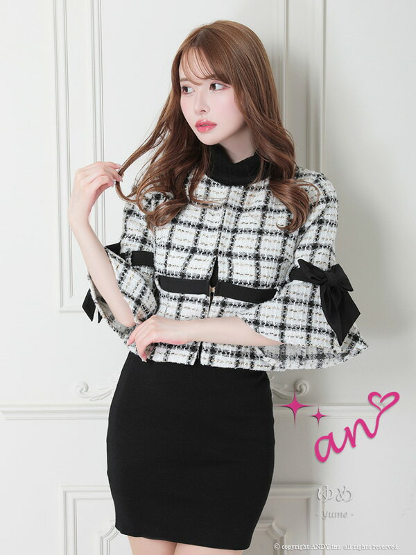 an ジャケット AOC-JK016 Andyジャケット アンジャケット キャバクラ キャバ ドレス キャバドレス