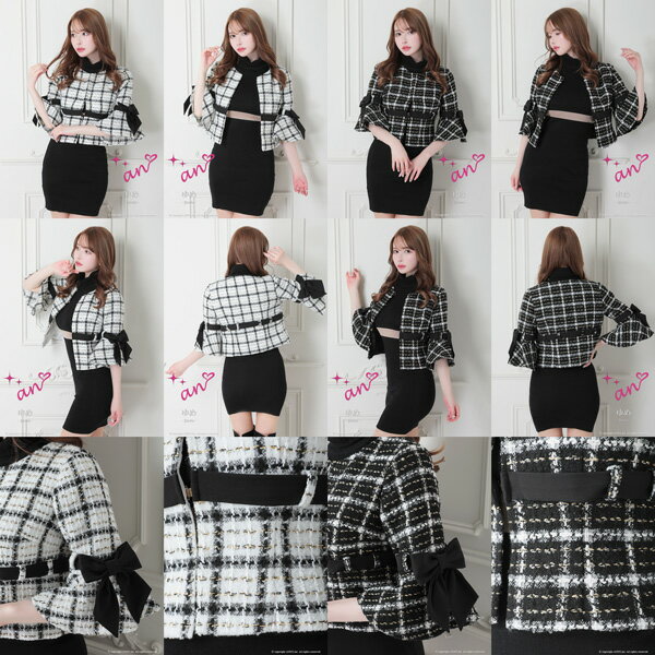 an ジャケット AOC-JK016 Andyジャケット アンジャケット キャバクラ キャバ ドレス キャバドレス