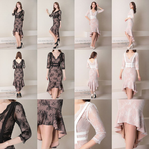 GLAMOROUS ドレス GMS-V782 ワンピース ミニドレス Andyドレス グラマラスドレス クラブ キャバ ドレス パーティードレス