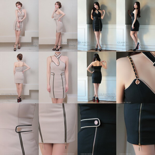 GLAMOROUS ドレス GMS-V807 ワンピース ミニドレス Andyドレス グラマラスドレス クラブ キャバ ドレス パーティードレス