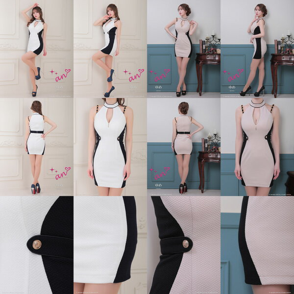 an ドレス AOC-3621 ワンピース ミニドレス Andyドレス アンドレス キャバクラ キャバ ドレス キャバドレス