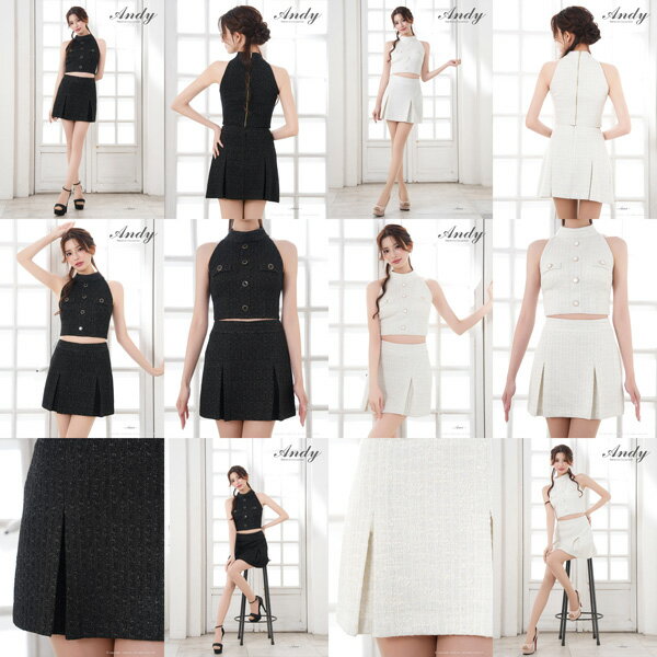 Andy ドレス AN-ON3060 セットアップ ミニドレス andyドレス アンディドレス クラブ キャバ ドレス パーティードレス
